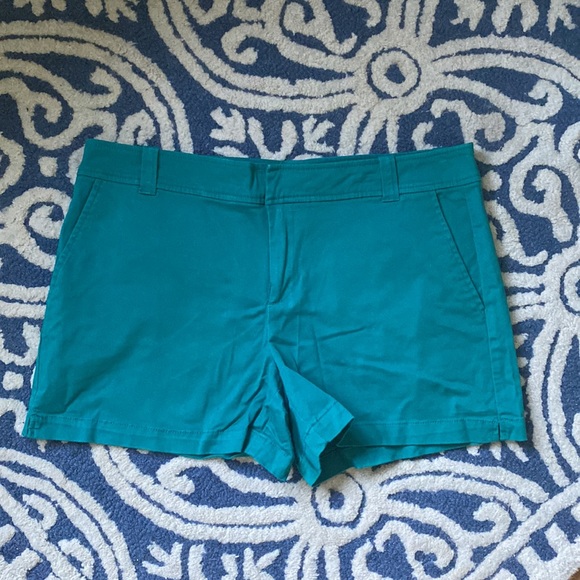 EUC New York & Company Shorts, Teal, Size 10 - Picture 15 of 15